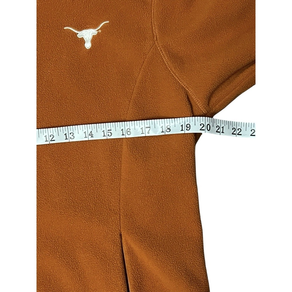 University of Texas Longhorns Women's Pullover Quarter Zip Fleece Large - Picture 5 of 6